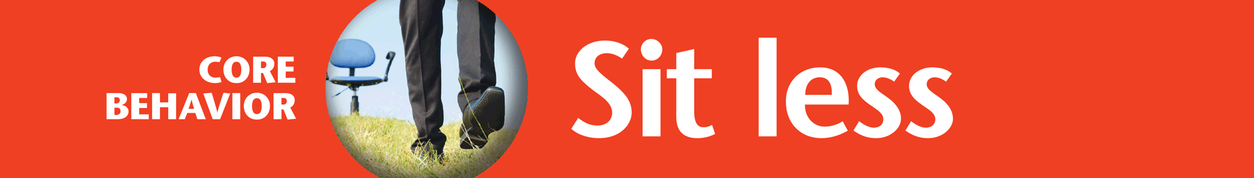 Sit less